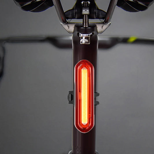 Feu arrière LED pour vélo, éclairage extérieur, recharge USB, lumière de vélo de montagne iodée, accessoires de vélo